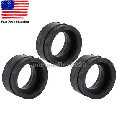 Para Yamaha XS750 XS750SE XS850 3 PIEZAS Carburador Admisión Colector Bota 2F3135860100 Foto 1 de 4