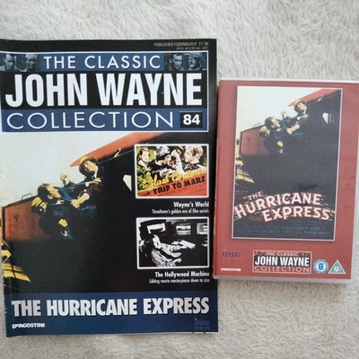 John Wayne Classic Collection DVD Set DeAgostini 'The Hurricane Express' No 84 - Image 1 of 4