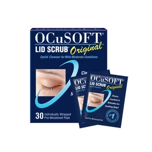 OCuSOFT Scrub Coperchio Pastiglie Originali Pre-Umidite per Palpebre Irritate - Foto 1 di 4