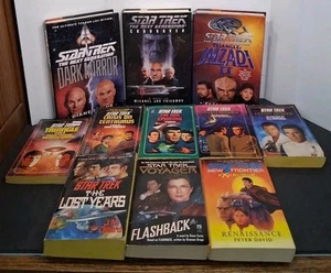 Vintage Star Trek Taschenbuch & Hardcover Buchsammlung 11 Stück gebraucht *G bis sehr gut* - Bild 1 von 24