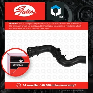 Radiator Hose fits VW SCIROCCO Mk3 2.0 Upper 09 to 17 Manual Transmission Gates - Picture 1 of 2