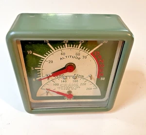 Vintage Kran Instrument Kessel Tridikator Manometer PSI NEU - Bild 1 von 5