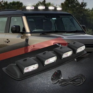 Universal Neochrome Lens Off Road Driving Roof Mount Fog Light Lamp w/Switch - Picture 1 of 9