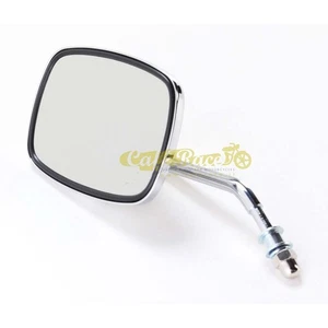 Specchio lato destro retrovisore rettangolare per harley DAVIDSON acciaio cromat - Imagen 1 de 2