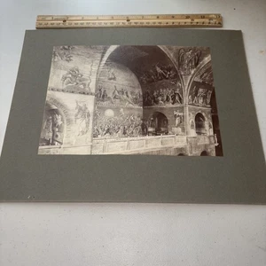 Vintage San Marco Venice Martyrdom Of Apostles Mosaic Italian Architecture Photo - Picture 1 of 3