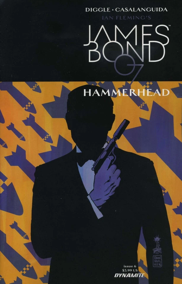 James Bond: Hammerhead #6 VF; Dynamite | Andy Diggle - w/Bag+Board - Image 1 of 1