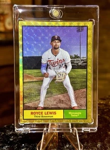 2024 Topps Archives ROYCE LEWIS FOILFRACTOR Superfractor 1/1 One Of One TWINS - Bild 1 von 8