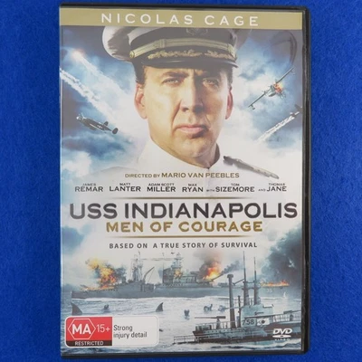 USS Indianapolis Men Of Courage - DVD - Region 4 - Fast Postage !! - image 1 of 2