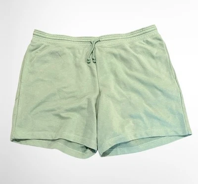 GAP Shorts Mens 2XL Green Drawstring Waist Casual Lounge Athletic Cotton Blend - Image 1 of 4
