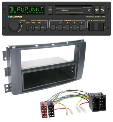 Blaupunkt USB DAB Bluetooth MP3 Autoradio für Smart ForFour 454 ForTwo 451 ISO - Bild 1 von 4