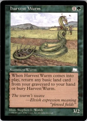 Weatherlight Harvest Wurm - Image 1 of 2