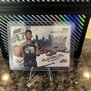 2025-26 Topps NBA Basketball ACE BAILEY #CC-5 CLUTCH CITY Prospects RC Jazz - Picture 1 of 2