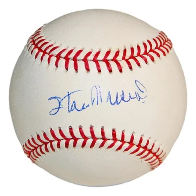 Stan Musial Autographed Official Major League Baseball Cardinals PSA/DNA - Image 1 of 3