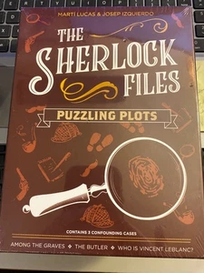 The Sherlock Files Puzzling Plots 3 Hüllen Indie Boards & Cards 2021 Neu & Sealed - Bild 1 von 1