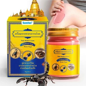 ☆50g Thai Herbal Scorpion Balm Massage Comfort Balm Relaxing Scent - Picture 1 of 9