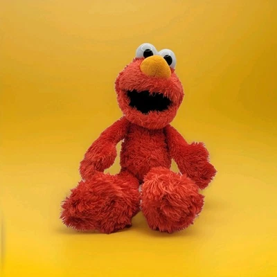 ПЛЮШЕВЫЙ малыш Улица Сезам ЩЕКОЧЕТ МЕНЯ ELMO смех говорить 14» Hasbro C0923 хихиканье - Изображение 1 из 4