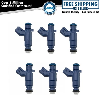 Kit de 6 piezas de inyector de combustible del motor para Cadillac Chevy Pontiac Saturn Suzuki nuevo Foto 1 de 3