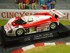 SLOT IT CA19C TOYOTA 88C DENSO #38 1989 LEMANS 1/32 SLOT CAR SEALED - Bild 1 von 1