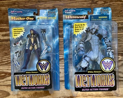 Wetworks Werewolf & Mother One McFarlane Toys Ultra Action Figures 1995 Rare New - Image 1 of 4