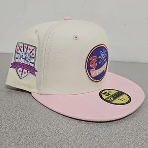 Cappello Berretto Tri-City Atoms MILB Baseball New Era Esclusivo Buffalo 59FIFTY 7 5/8 Nuovo - Foto 1 di 11