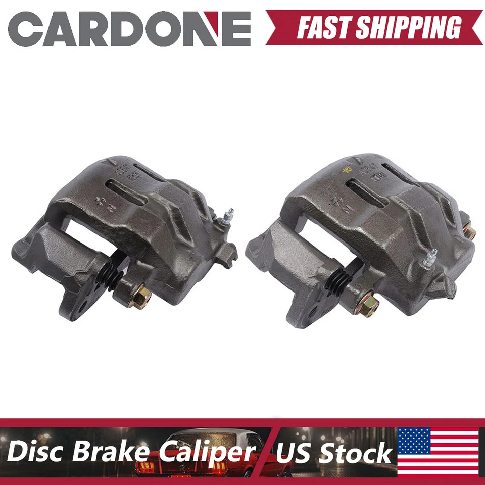 Pinzas de freno delanteras izquierda y derecha con soporte para Isuzu NPR-HD 1999-2003 Foto 1 de 4