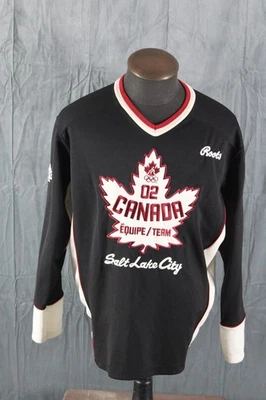 Team Canada Olympic Jersey - 2002 Salt Lake City Hockey Jersey by Roots - Mens M - Image 1 of 4