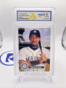 2001 Keebler Ichiro Suzuki RC Rookie Card #5 WCG 10 Gem Mint - Picture 1 of 11