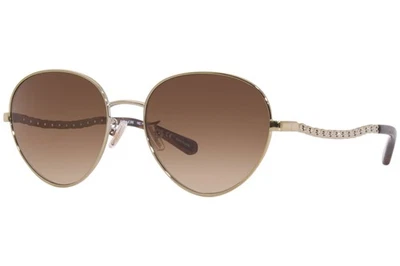 Gafas de sol Coach L1148 HC7114 900574 para mujer doradas claras/marrones lentes degradadas 56 mm Foto 1 de 4