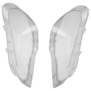 Pair Headlight Lens Cover for BMW X5 E70 2007 2008 2009 2010 2011 2012 2013 - Picture 1 of 14