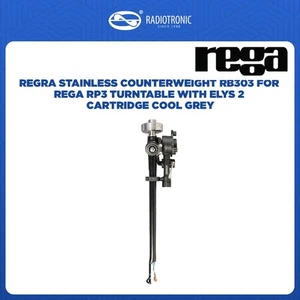 REGRA STAINLESS COUNTERWEIGHT RB303 FOR REGA RP3 TURNTABLE WITH ELYS 2 CARTRIDGE - Picture 1 of 1