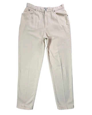 Liz Claiborne Lizwear Casual Comfort Jeans Womens Size 16 Light Yellow - Image 1 of 4