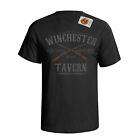 Winchester Tavern Mens Organic Cotton T-Shirt Inspired Shaun Of The Dead Zombies