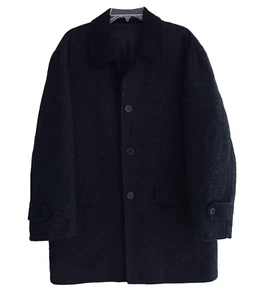 Giacca blazer tweed blu uomo Nino Cerruti 1881 taglia 56 blu navy bottoni davanti - Foto 1 di 11