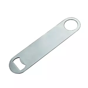 Professional Bar Blade 7" Bottle Opener Heavy Duty Stainless Steel - Picture 1 of 4