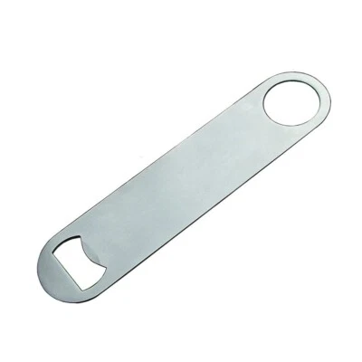 Professional Bar Blade 7" Bottle Opener Heavy Duty Stainless Steel - Image 1 of 4