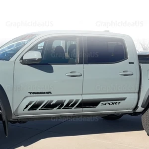 Vinyl Decals Sport Sidedoors fits Tacoma Tundra Toyota TRD SR5 Truck Stripes A - Picture 1 of 2