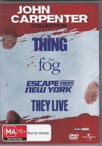 John Carpenter - The Thing/The Fog/Escape From New York/They Live - DVD - Picture 1 of 2
