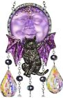 KIRKS FOLLY Sabrina Bat Cat Impératrice Seaview Moon Ornement (ton argent/violet)