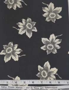 Nouveau C. 1910 Nancy Gere Windham Cotton Quilt Craft Fabrics 1.75yd #25935 - Picture 1 of 3