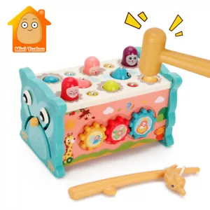 Hämmerndes Schlagspielzeug einen Maulwurf für 12+ Monate Kinder, Montessori Spielzeug Kinder - Bild 1 von 19