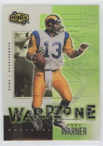2000 UD Ionix Warp Zone Kurt Warner #WZ2 HOF