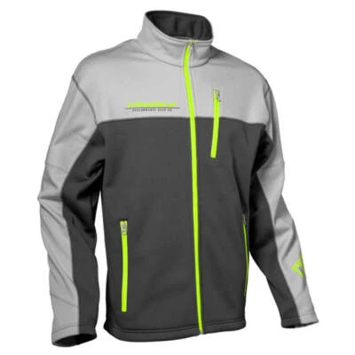Castle X Fusion G4 Mid-Layer Jacket - Hi-Vis/Silver - Image 1 of 2