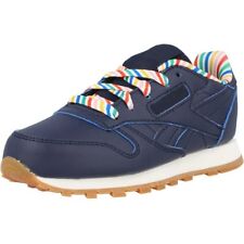 Reebok Classic Leather Navy/White Synthetic Trainers Shoes