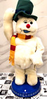 GEMMY Animated Dancing Frosty the Snowman 21" Tall Light Up Snowflake Tested