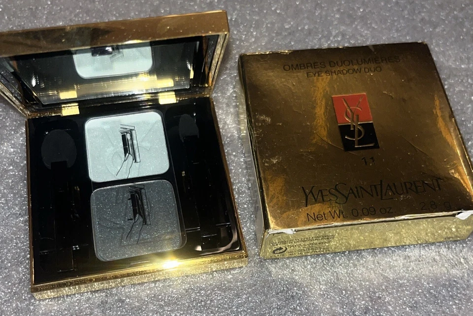 YSL Eye Shadow Duo # 11 Intense Jade  & Lime Green - Image 1 of 1
