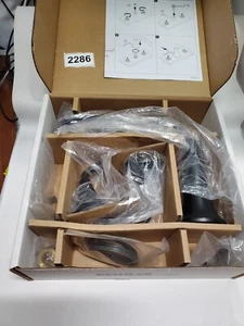 Juego de grifos de baño Kohler T27417-4-BL tono montaje en cubierta bañera dos asas negro - Imagen 1 de 14