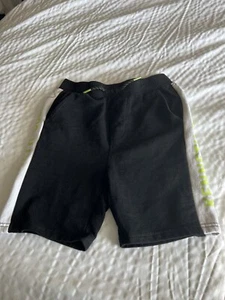 Boys Shorts kenneth Cole size 10 Elastic Waist Drawstring black - Picture 1 of 2