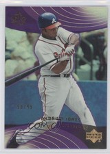 2005 Upper Deck Reflections Purple /99 Andruw Jones #13