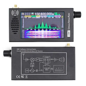 Radio DSP SDR cyfrowa demodulacja krótkofalowa FM MW SSB CW HAM Odbiornik radiowy - Zdjęcie 1 z 13