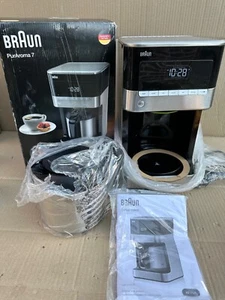 Braun KF 7125 PurAroma 7 Filterkaffeemaschine schwarz/edelstahl (2. Wahl) OVP - Bild 1 von 4